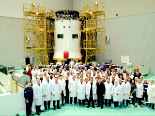 Разгонный блок, созданный РКК «Энергия», выведет новый метеоспутник на геостационарную орбиту