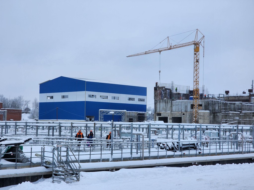 Готовность - высокая: новые очистные Сергиева Посада запустят в октябре