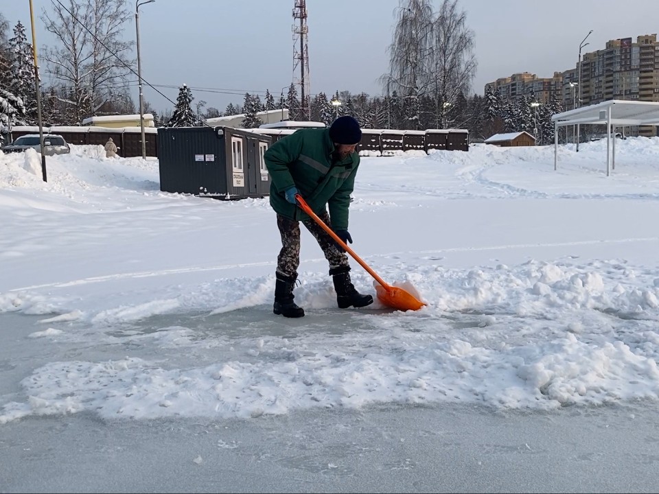 В Краснознаменске оборудована купель на озере