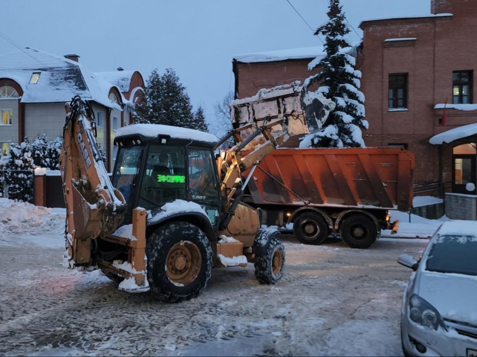 Стало известно, где 21 января в Рузском округе будут убирать и вывозить снег