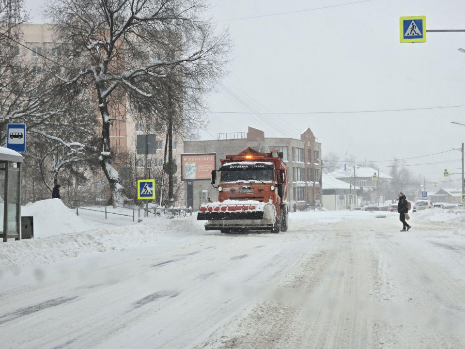 В Можайске приняли экстренные меры по уборке снега
