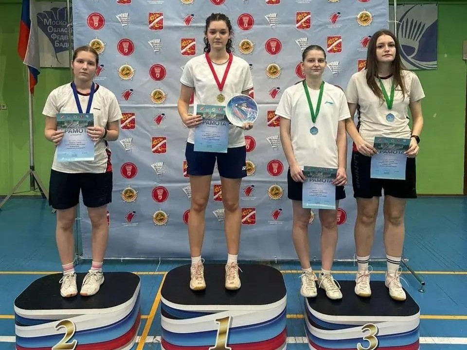 Бадминтонный триумф: как студентка Орехово-Зуевского техникума взяла три призовых места