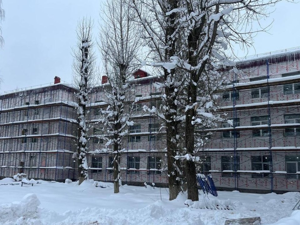 Капремонт по всем фронтам: в Часцовской школе меняют все — от оконных блоков до вентиляции
