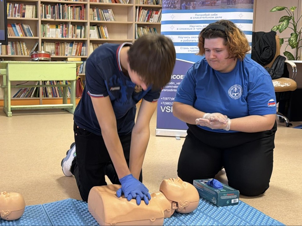 В школах Одинцовского округа проходят мастер-классы по оказанию первой помощи