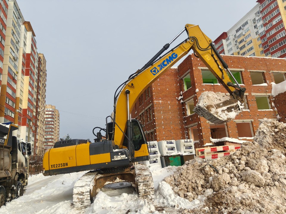 В Одинцовском округе возводят современный детсад на месте снесенного аварийного здания