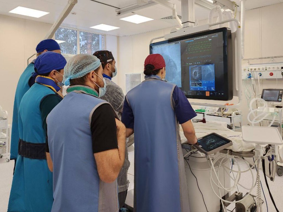 Врачи Егорьевской больницы теперь могут видеть сосуды сердца «изнутри»