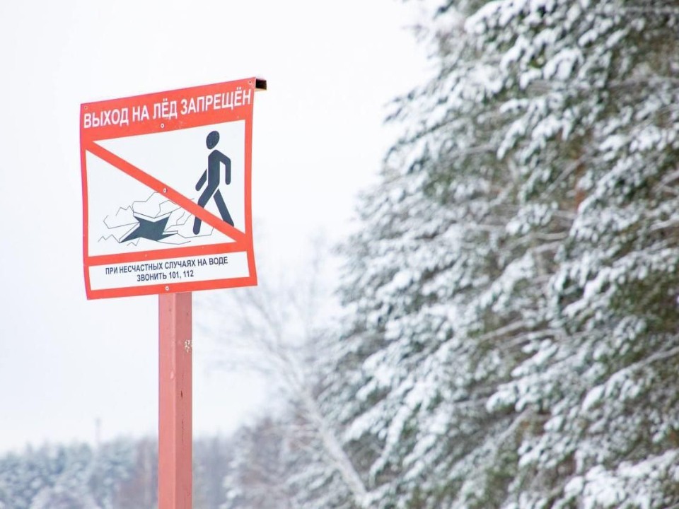 Опасность тонкого льда: жителям напомнили о рисках выхода на водоемы