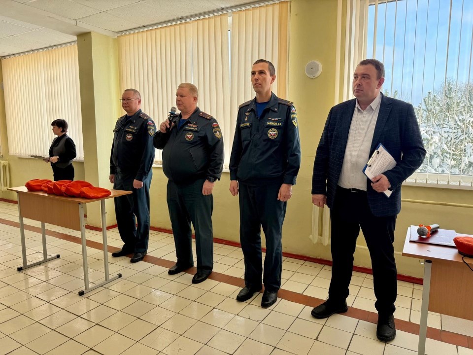 Будущие спасатели приняли присягу в Орехово-Зуеве