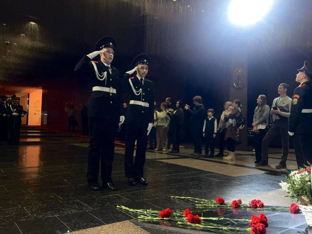 Посвящение в кадеты прошло для школьников из Апрелевки в Москве