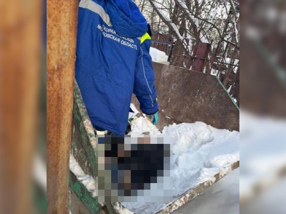 В Люберцах на помойке нашли замершего мужчину: что случилось и как идет расследование
