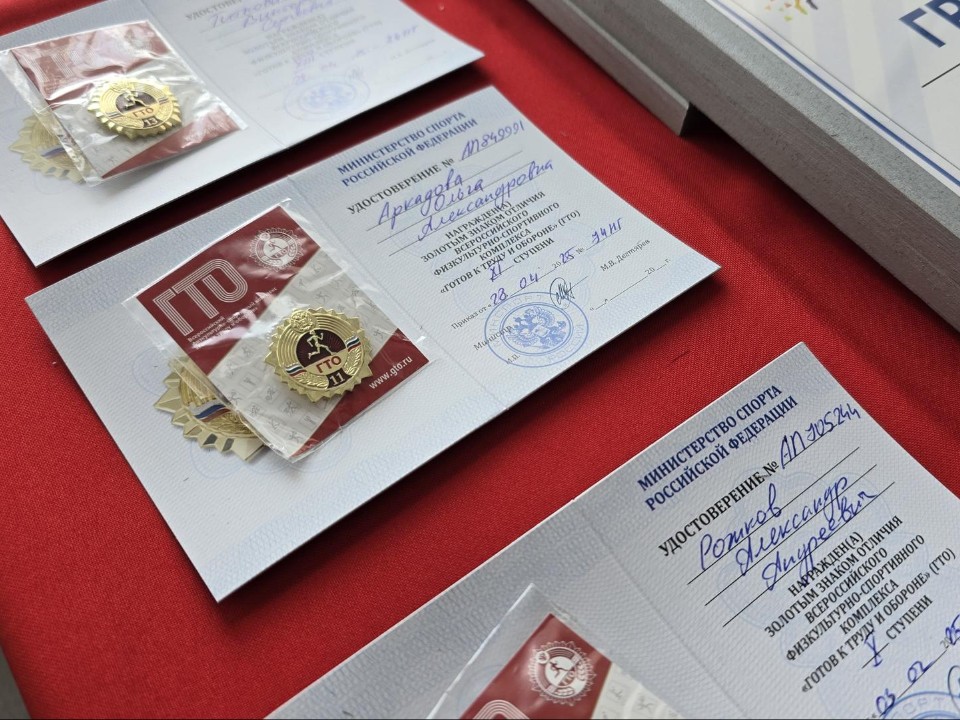 Почти 600 золотых знаков ГТО получили коломенцы в прошлом году