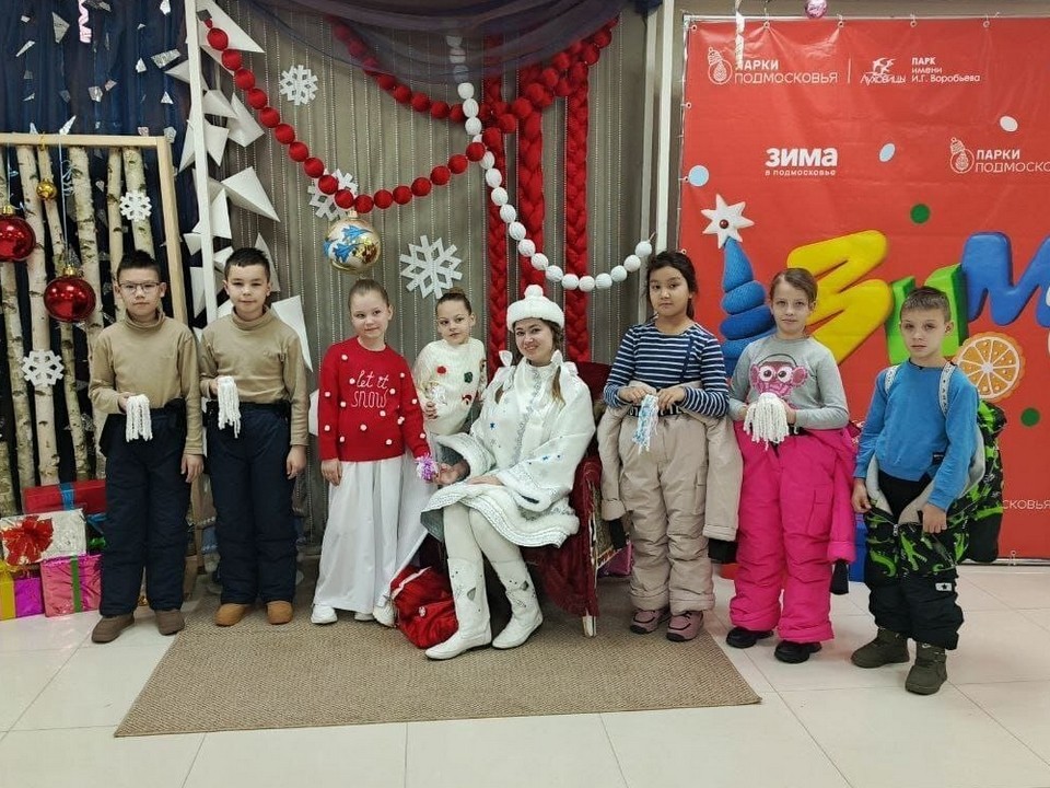 Для посетителей парка Воробьева 24 января организуют игровую программу для детей