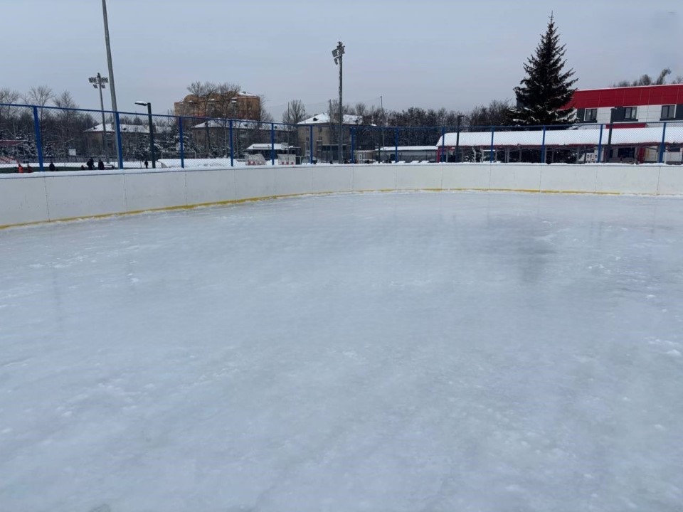 Каток на «Гидростали» откроют в Чехове 7 января