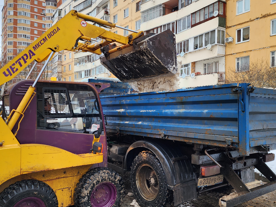 Куда из Можайска исчезают сугробы с улиц