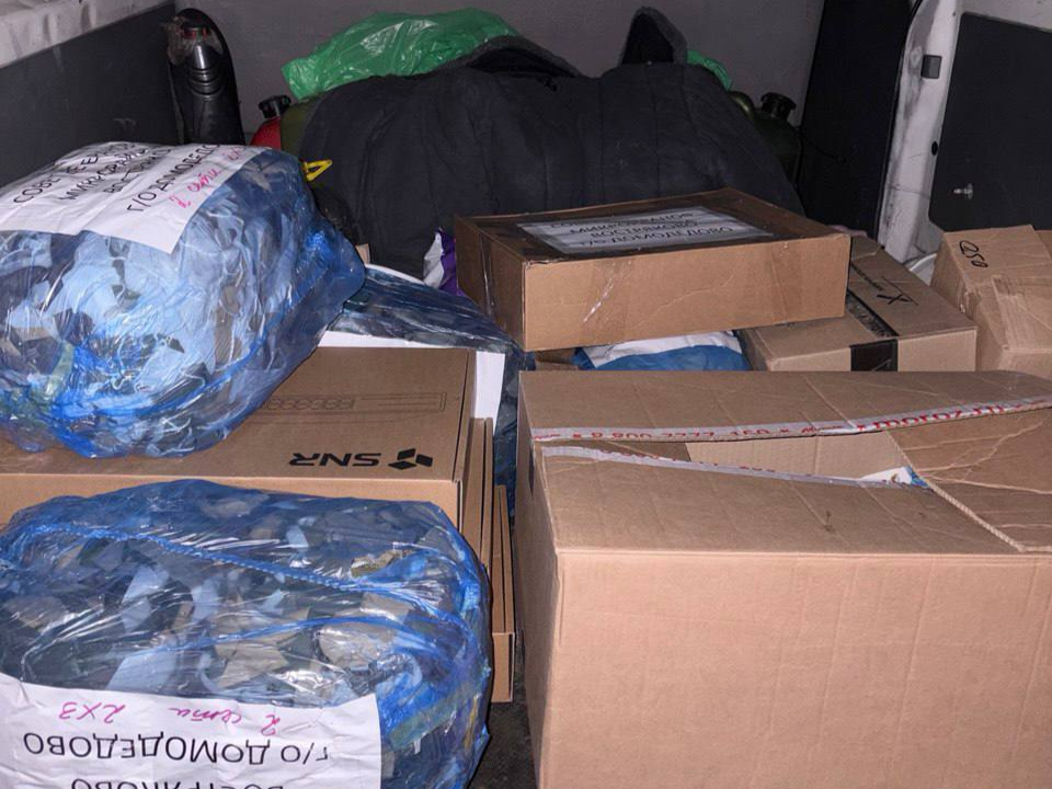 Очередной гуманитарный груз из Домодедова направлен в зону СВО