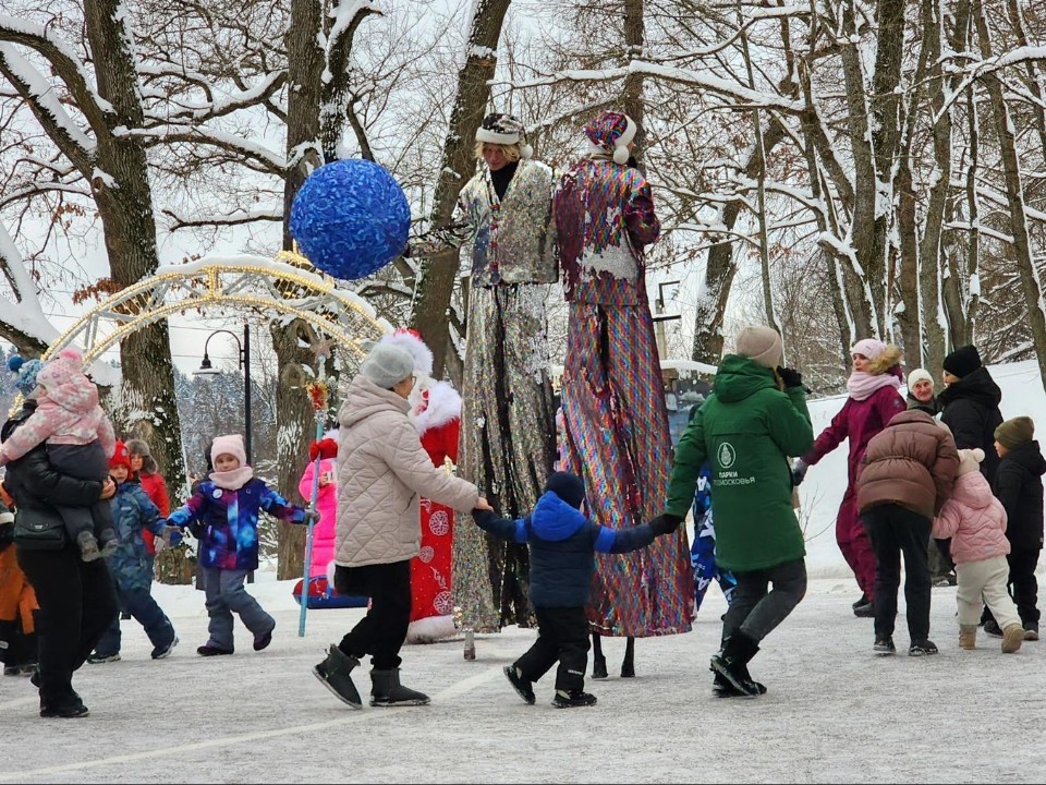 В парке «Городок» отпраздновали Рождество Христово
