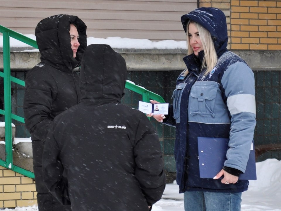 Газовый участковый ответит на вопросы жителей дома 15 на улице Жуковского