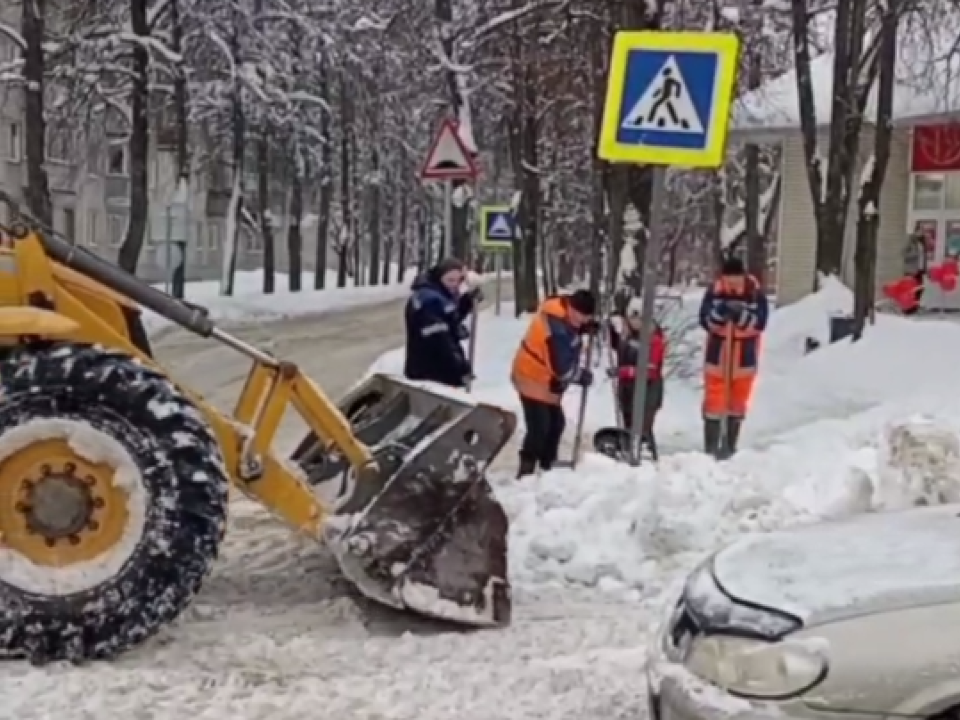 Снег в Черноголовке 16 января будут вывозить еще с пяти улиц