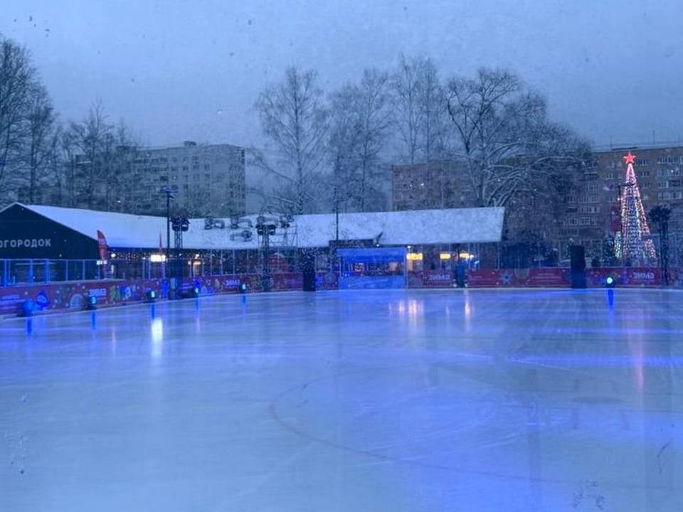«Хрустальный лед» в Лобне: в парке все готово к выступлению фигуристов