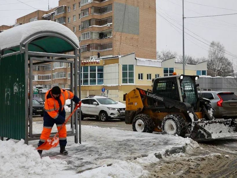 Наро-Фоминск возглавил рейтинг городов по показателю выхода на работу дворников