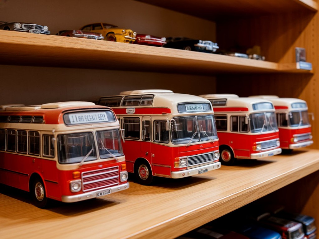 Житель Одинцова собрал у себя в квартире уникальный парк старинных автобусов