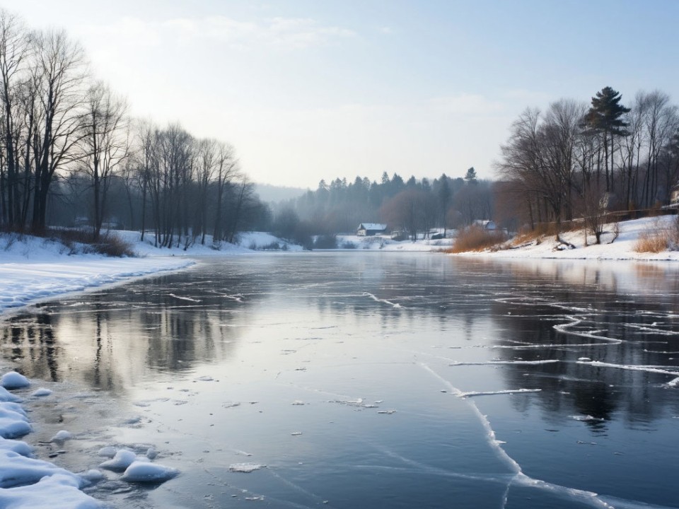 Замерзшая река — не каток: названы три причины держаться подальше ото льда