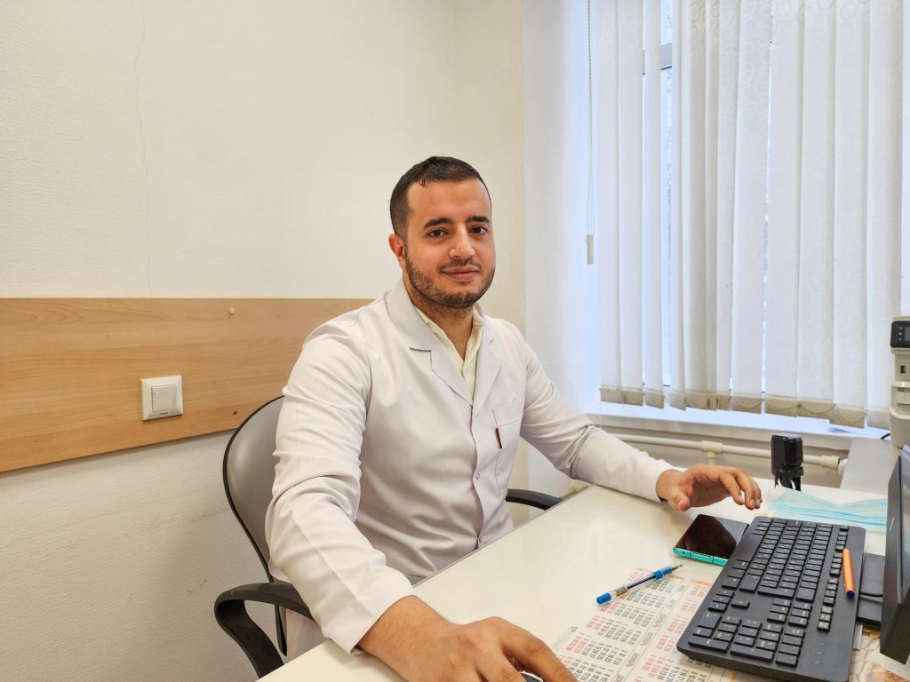 В Подольской больнице прием пациентов начал врач-терапевт из Египта