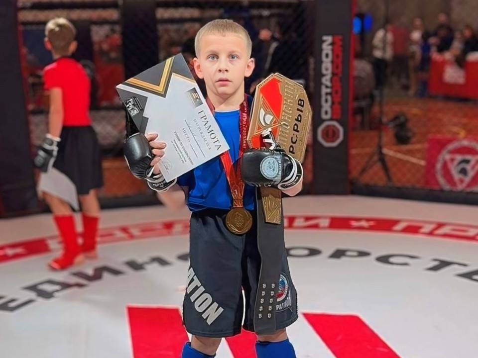Маленький борец из Волоколамска стал трехкратным чемпионом столичного турнира