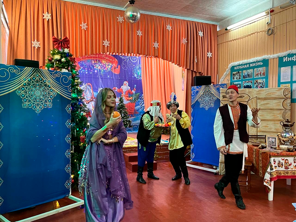 Жители Ернова отправились в путешествие с Аладдином