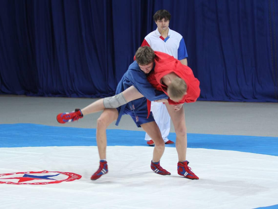 Девять медалей взяли люберецкие самбисты на межмуниципальных соревнованиях в ДС «Триумф»