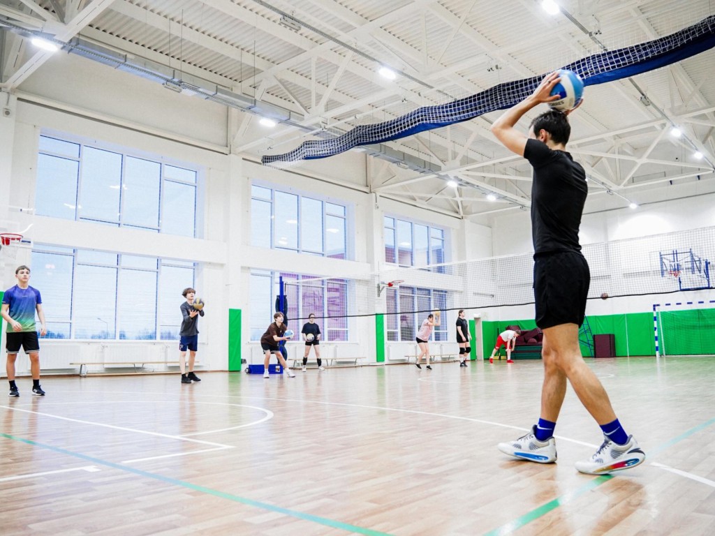 Шатурские волейболисты усиленно тренируются перед играми Школьной лиги