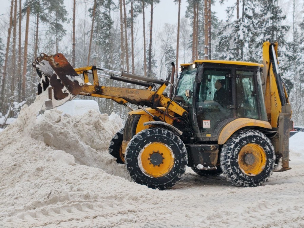 Водителей просят освобождать парковки Черноголовки во время уборки снега