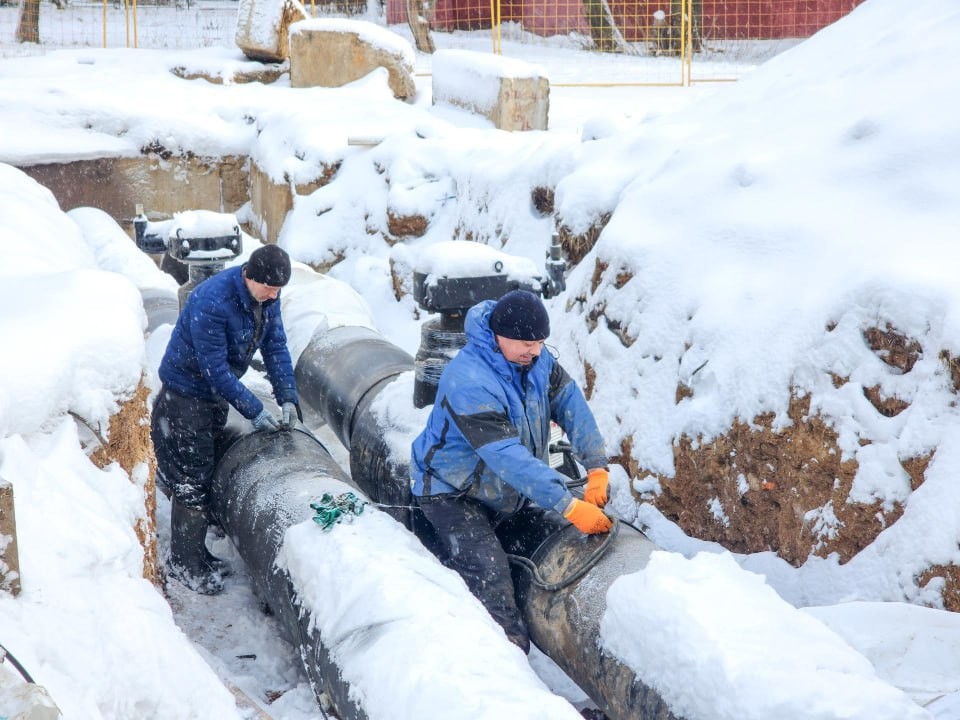 В Красногорске восстанавливают теплоснабжение на нескольких улицах
