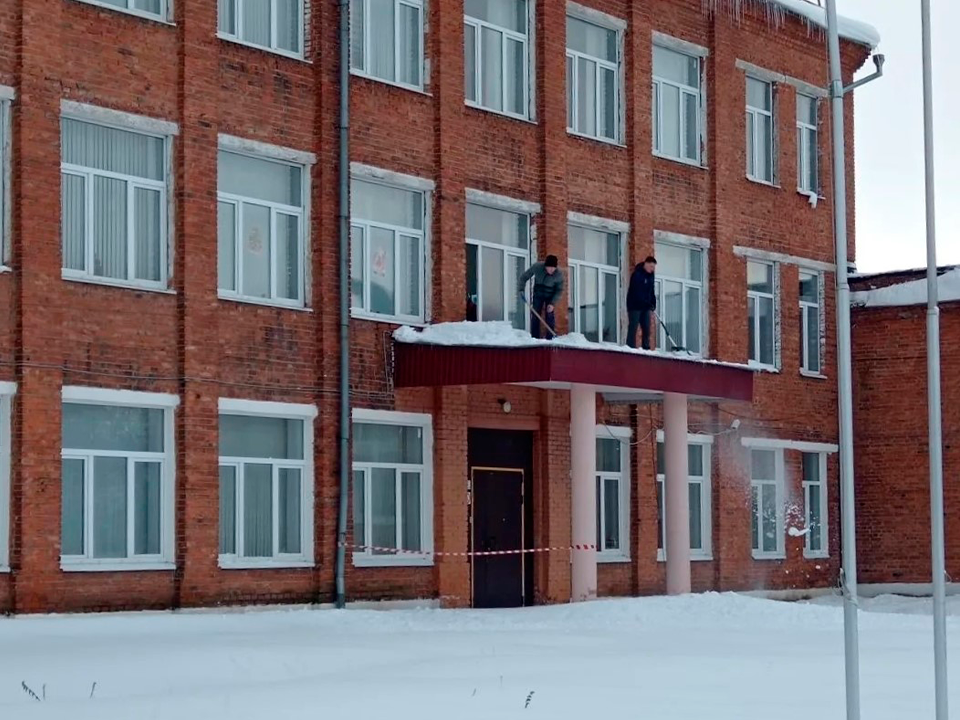 Сплоченность в действии: студенты и педагоги зарайского колледжа сообща расчистили территорию от снега