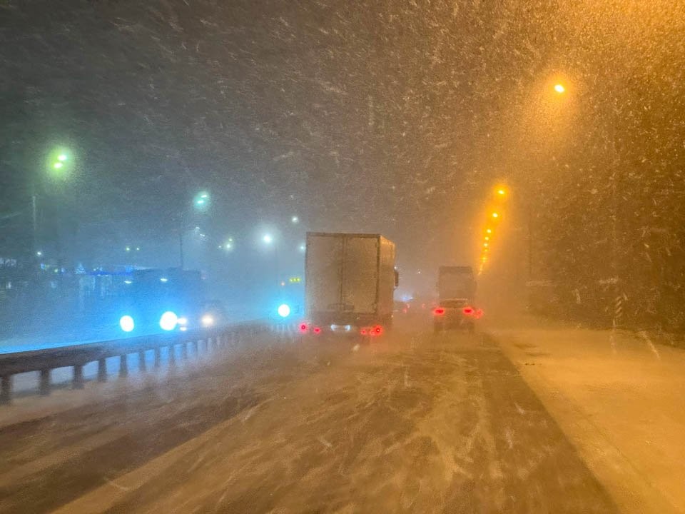 Экстренное предупреждение МЧС: в Люберцах 9 января ожидаются метель, сильный снег и гололед