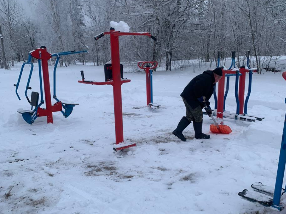 Спортивная инфраструктура Багратиона доступна всем вопреки погодным условиям