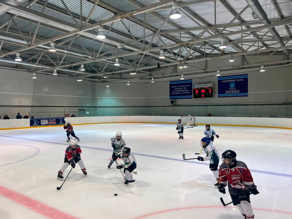 Зарайские хоккеисты проведут две домашние встречи на областном турнире 10 января