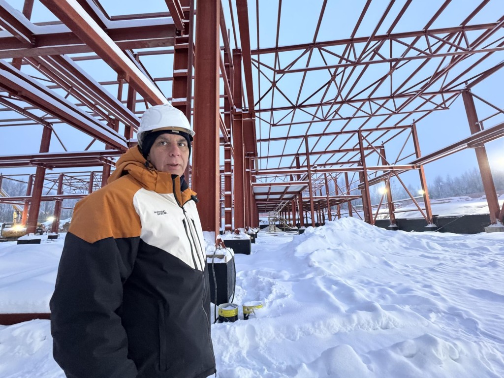 Под Шаховской возвели металлический каркас нового производства