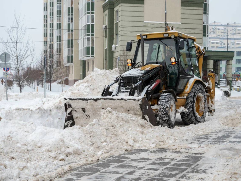 Где в Домодедове сегодня пройдет механизированная уборка снега: список адресов