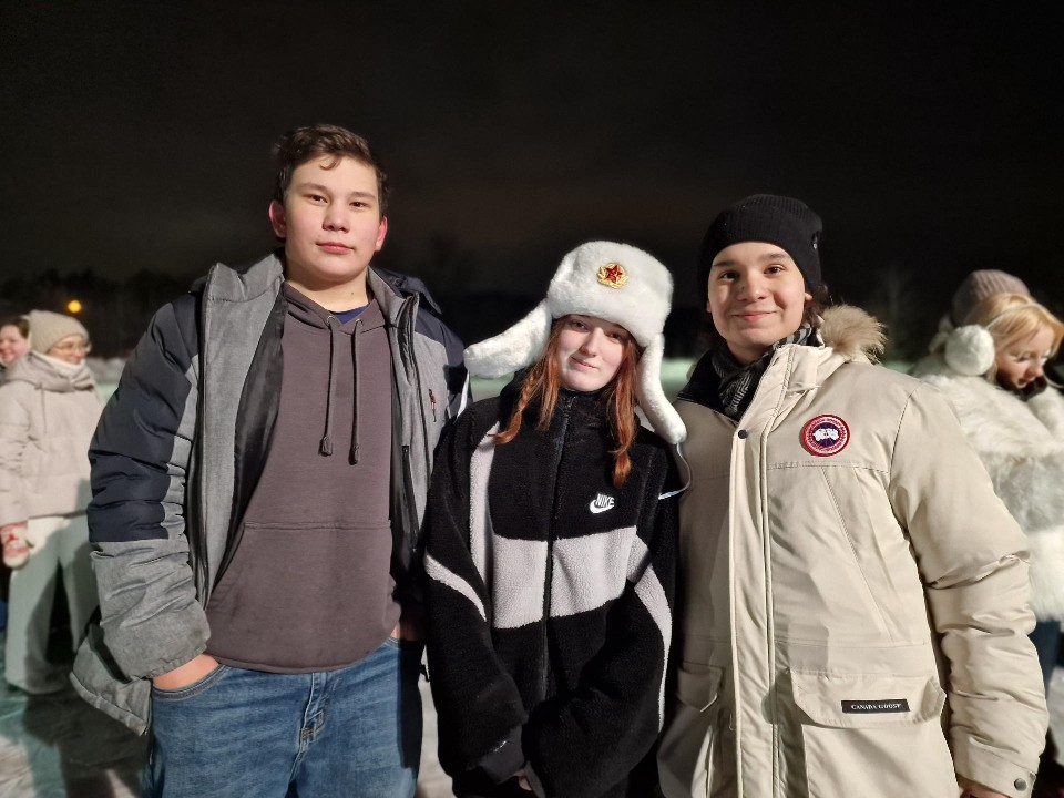 На коньках и с пирожками отметили в Балашихе День студента