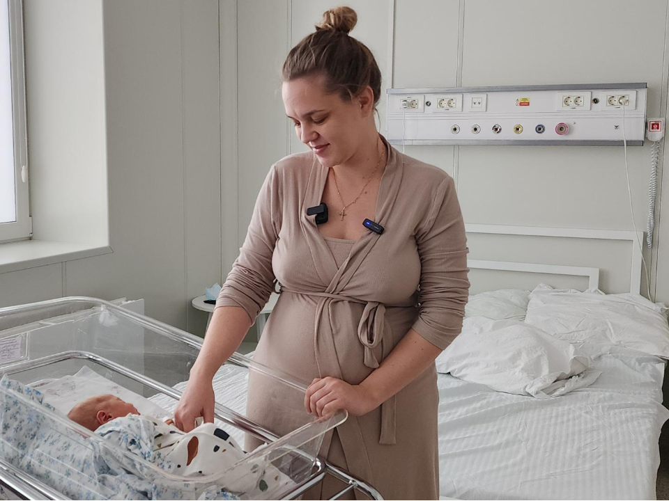 В новогодние праздники в роддоме Красногорска появились на свет более 60 малышей