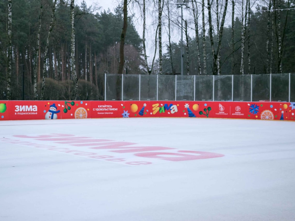 Каток в парке «Елочки» временно закроют на профилактику