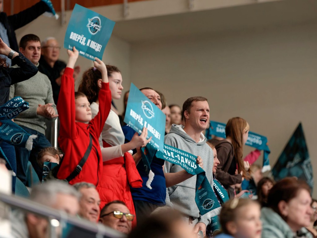 Женская волейбольная команда «Заречье‑Одинцово» начала 2026 год с победы