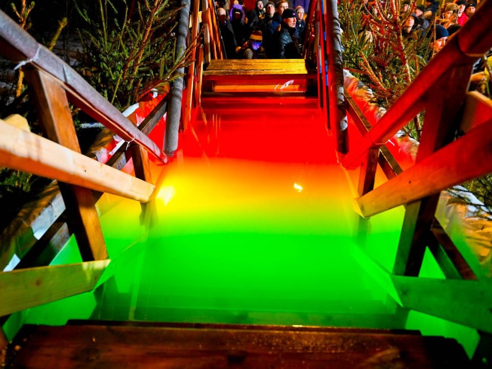 Определены пять официальных мест для крещенских купаний в Ленинском округе