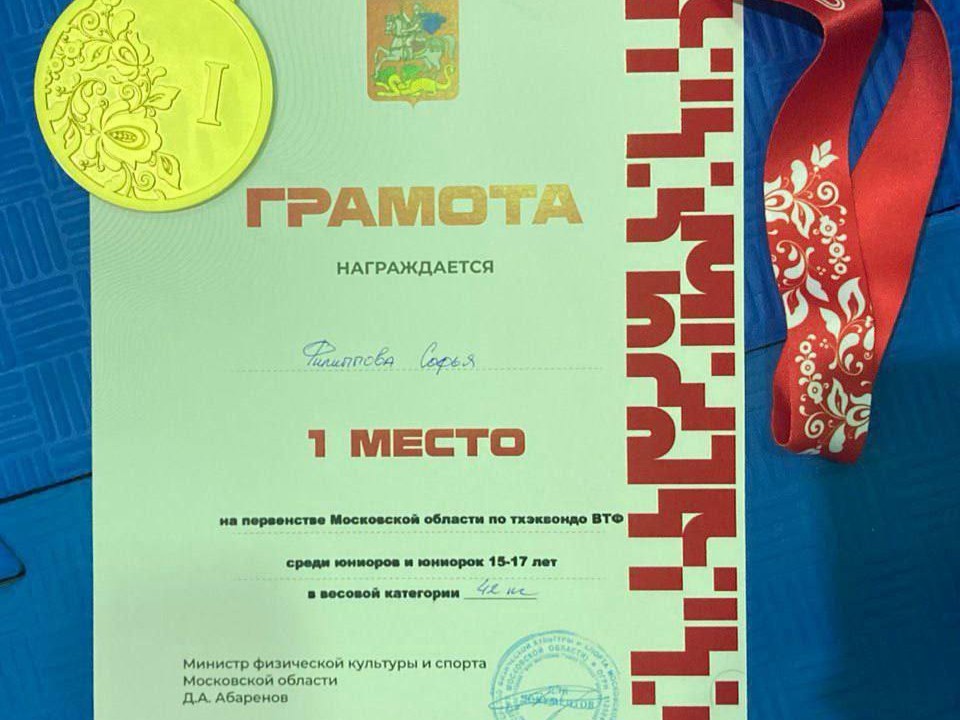 Нервные поединки и победный итог: тхэквондистка из Истры выиграла первенство области