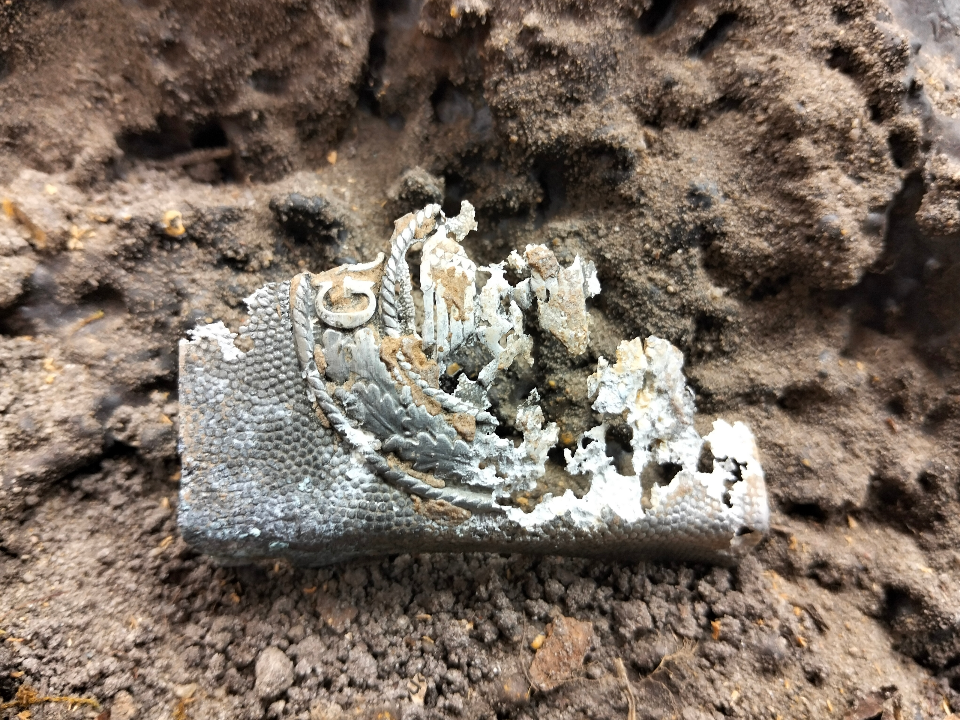 Поисковики Электрогорска вскрыли эпицентр старого взрыва времен Отечественной войны