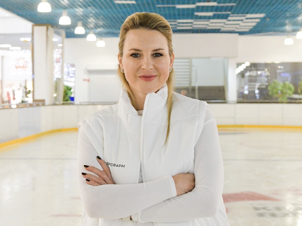 Олимпийская чемпионка Ирина Слуцкая представит ледовый спектакль «Сказ о Руси» на стадионе «Вымпел»