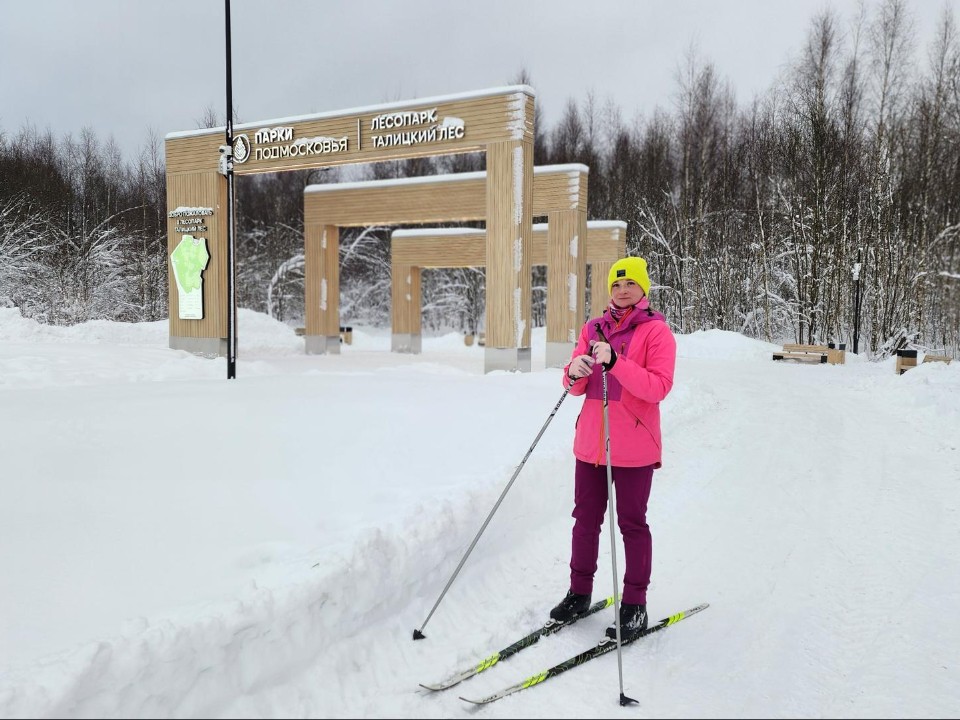 В Талицком лесу проложили освещенную лыжную трассу протяженностью шесть километров