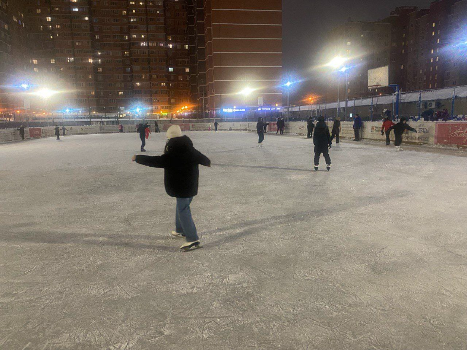 Катки Люберецкого округа приняли почти 31 тысячу гостей за новогодние каникулы