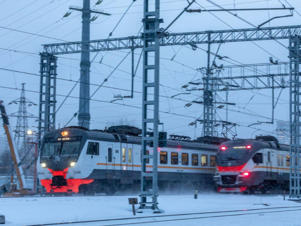 Рузским электричкам 12 января вернут обычное расписание